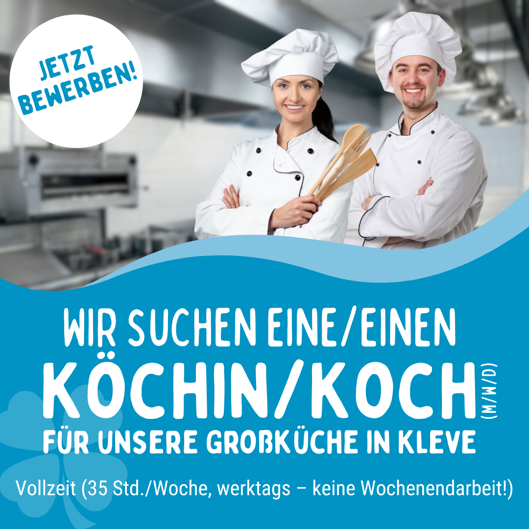 Wir suchen eine Köchin / einen Koch