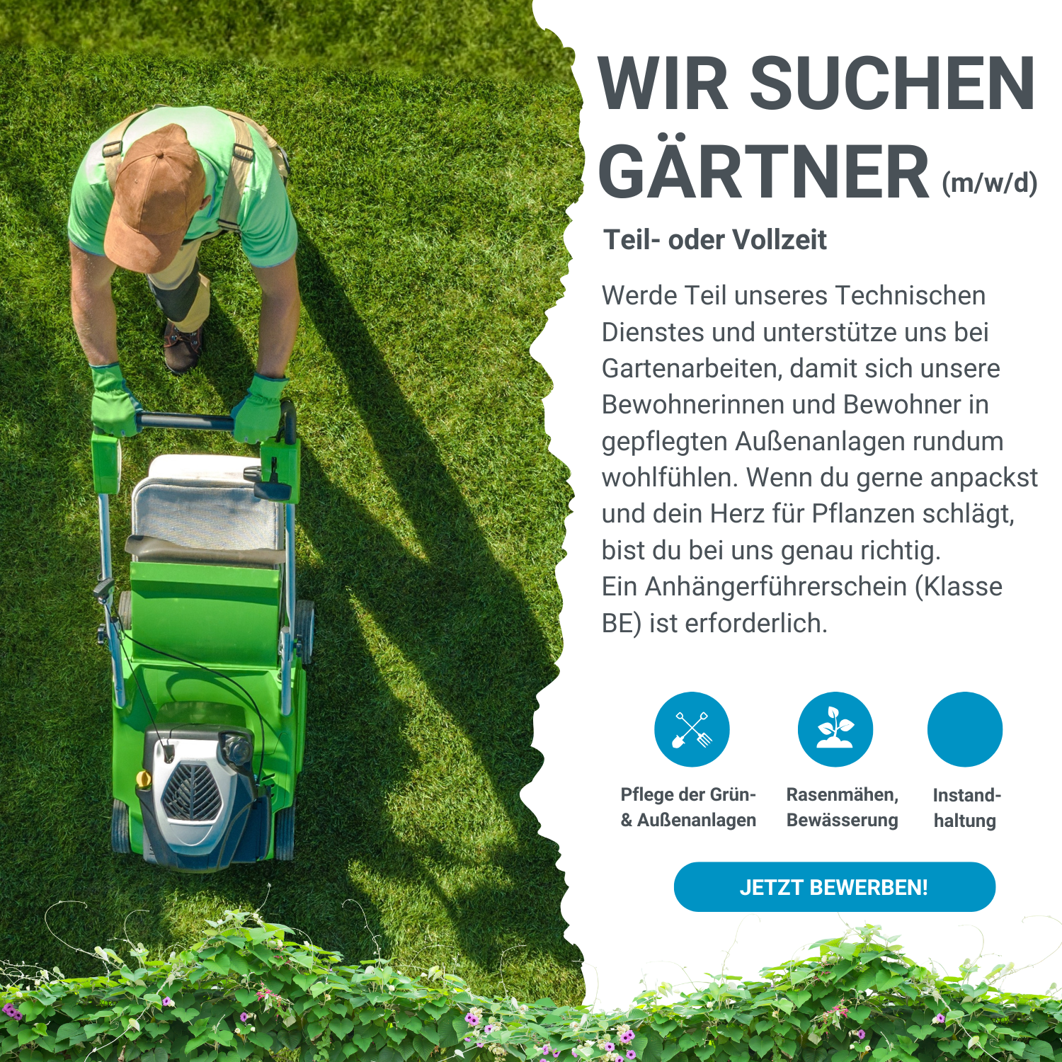 Gärtner (m/w/d) gesucht