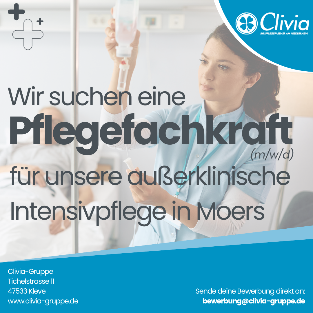 Pflegefachkraft (m/w/d) für außerklinische Intensivpflege in Moers