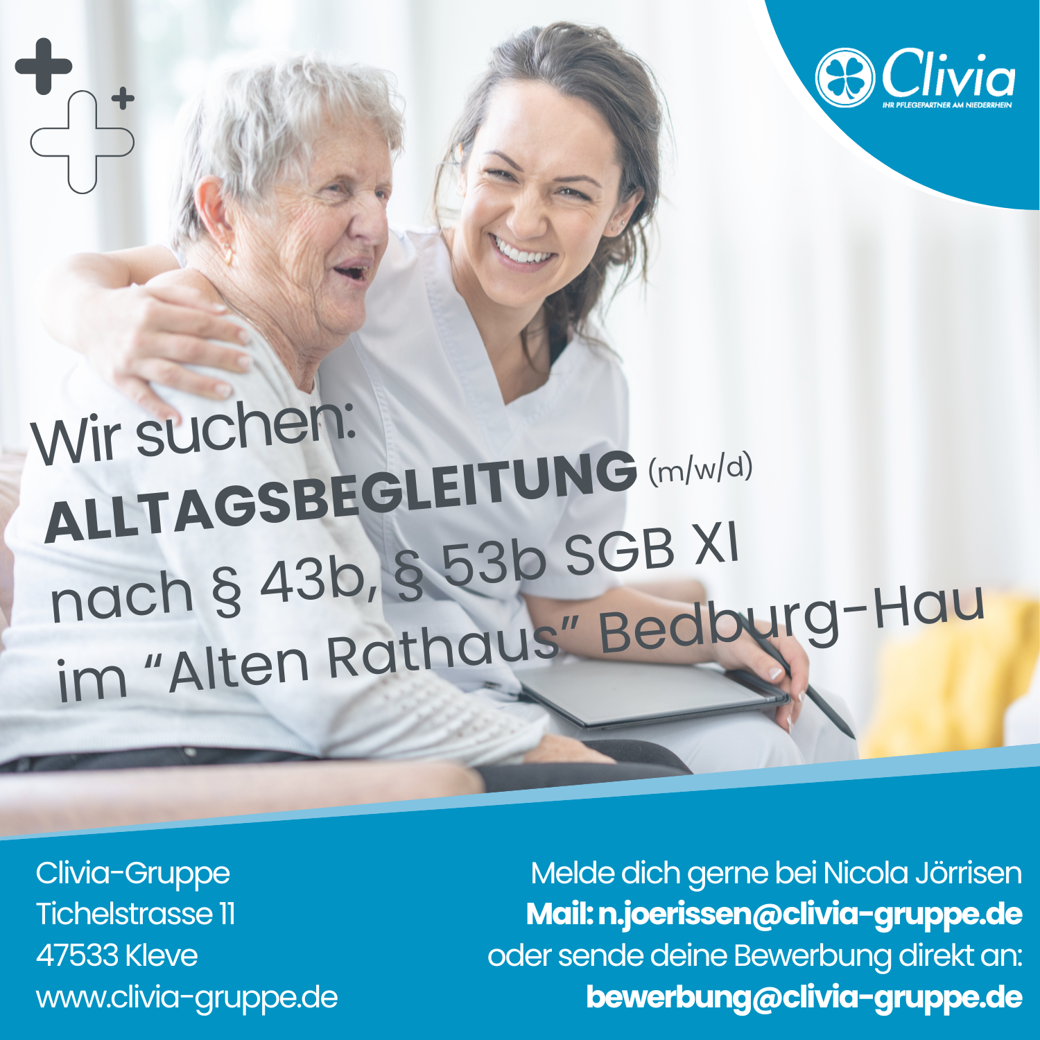 Alltagsbegleitung (m/w/d) Altes Rathaus gesucht