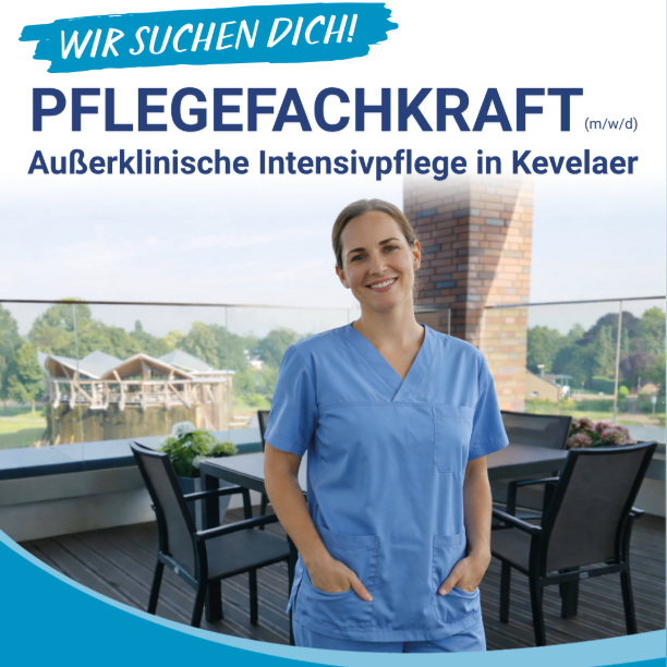 Pflegefachkraft (m/w/d) für außerklinische Intensivpflege in Kevelaer